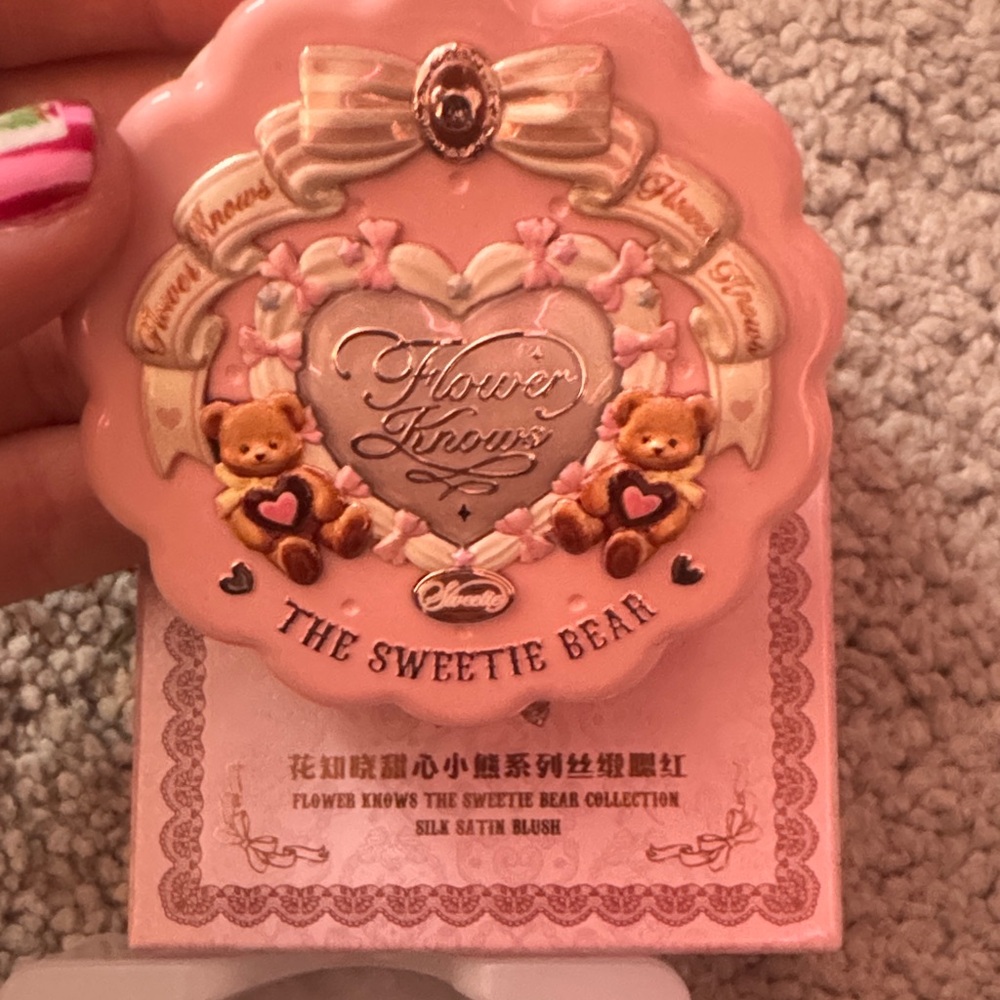 Flower Knows Sweetie Bear Blush - Pink